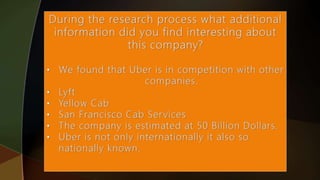 UBER Data Mining | PPTX