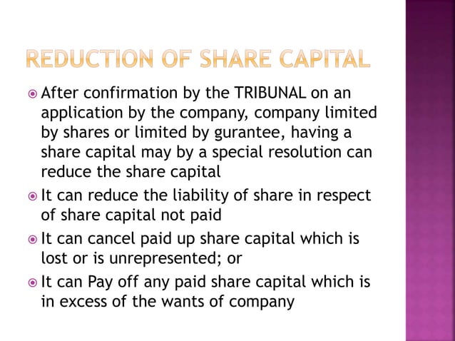 Alteration Of Share Capital PPT alteration-of-share-capital-ppt