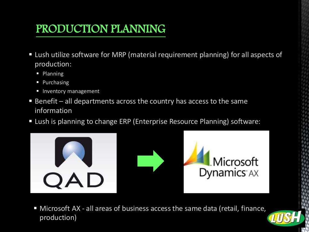 Lush vision statement image