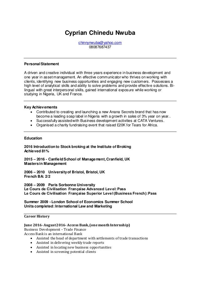 Graduate school personal statement help