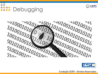 Fundação CERTI - Direitos Reservados
Debugging
 