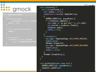 Fundação CERTI - Direitos Reservados
gmock
 
