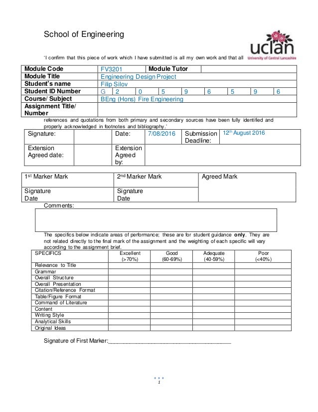 FV3201 Building Assessment