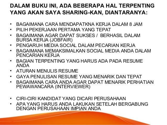 Presentasi Bedah Buku