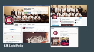 B2B Social Media
 