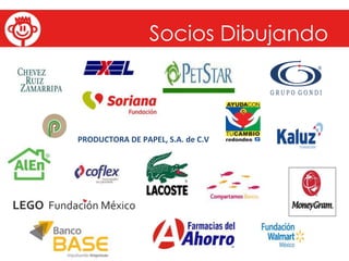 Socios Dibujando	
  
PRODUCTORA	
  DE	
  PAPEL,	
  S.A.	
  de	
  C.V	
  
 