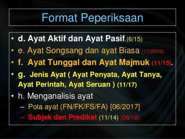 B3 sintaksis (menukarkan ayat)