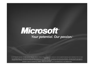 SDWWHUQV      SUDFWLFHV
 7HDP 'HYHORSPHQW ZLWK 9LVXDO 6WXGLR 7HDP
 )RXQGDWLRQ 6HUYHU
  KWWSZZZFRGHSOH[FRP7)6*XLGH




 3HUIRUPDQFH 7HVWLQJ *XLGDQFH IRU :HE $SSOLFDWLRQV
  KWWSZZZFRGHSOH[FRP3HUI7HVWLQJ*XLGH
 