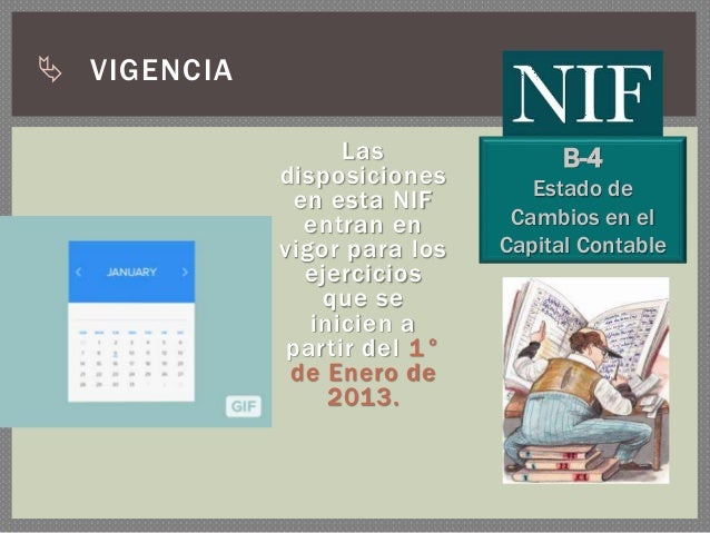 NIF B4 Cambios en el Capital