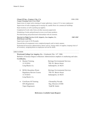My Resume PDF - My Resume 2 320 
