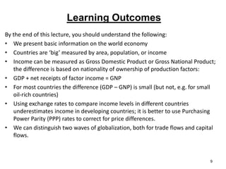 B416 evolution of global economies lecture 1 | PPT