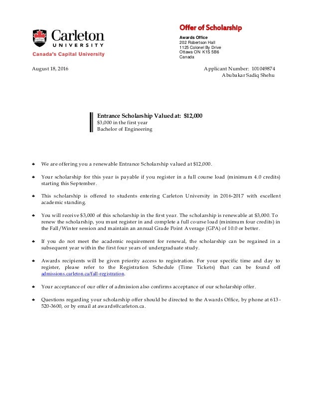 appointment letter format college lecturer carleton acceptance letter appointment letter format college lecturer carleton acceptance letter
