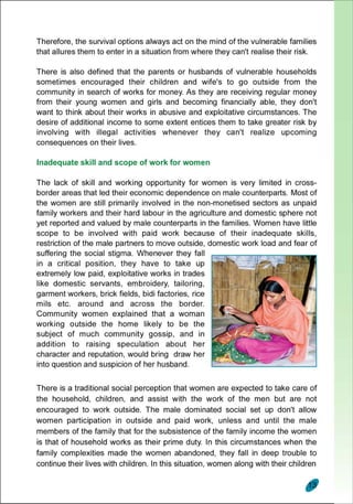 Lessions Learned Report (Cross-Border Anti-Trafficking Actions)