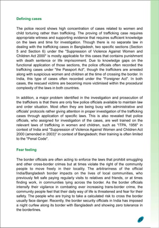 Lessions Learned Report (Cross-Border Anti-Trafficking Actions)