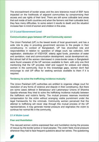 Lessions Learned Report (Cross-Border Anti-Trafficking Actions)