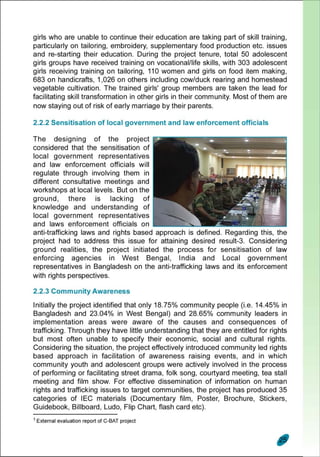 Lessions Learned Report (Cross-Border Anti-Trafficking Actions)