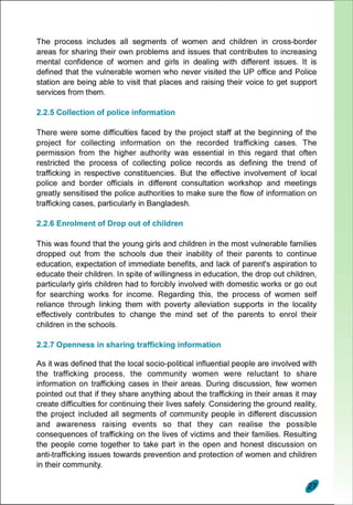Lessions Learned Report (Cross-Border Anti-Trafficking Actions)