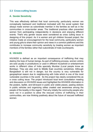 Lessions Learned Report (Cross-Border Anti-Trafficking Actions)