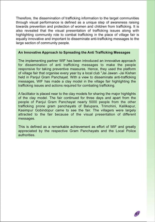 Lessions Learned Report (Cross-Border Anti-Trafficking Actions)