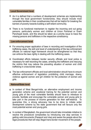 Lessions Learned Report (Cross-Border Anti-Trafficking Actions)