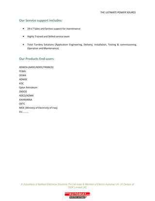COMPANY PROFILE BATFEED.1 | PDF