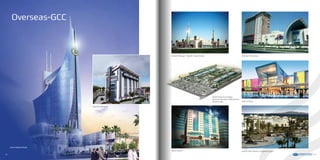 Overseas-GCC
Saudi Hollandi Bank
Hamsho Hospital
Bahrain City CenterAziziyh Mosque - Riyadh, Saudi Arabia
Mecca Hotel
Khafji Technical College
General Education Department
Saudi Arabia
Desert Rose Resort, Hurghada-Egypt
62 63
Mall of Qatar
 