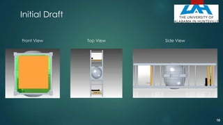 Initial Draft
Top ViewFront View Side View
10
 