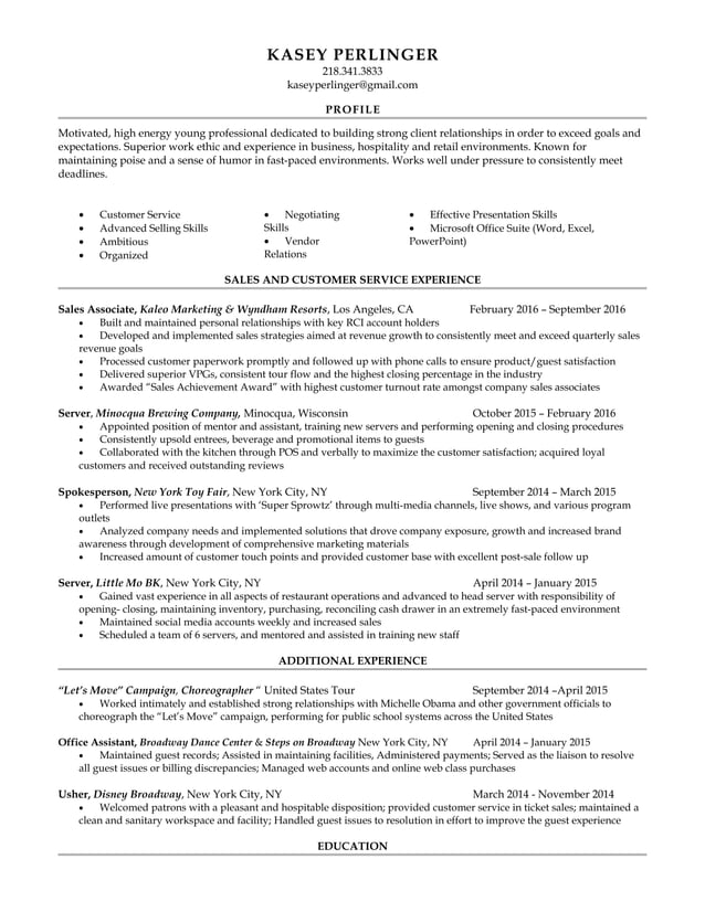 KASEY PERLINGER PDF