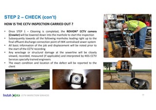 IKSS CCTV Inspection Services v1 | PDF