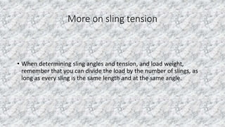 The Rigging Triangle Basic Rigging | PPTX