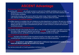 ASCENT - Presentation | PDF