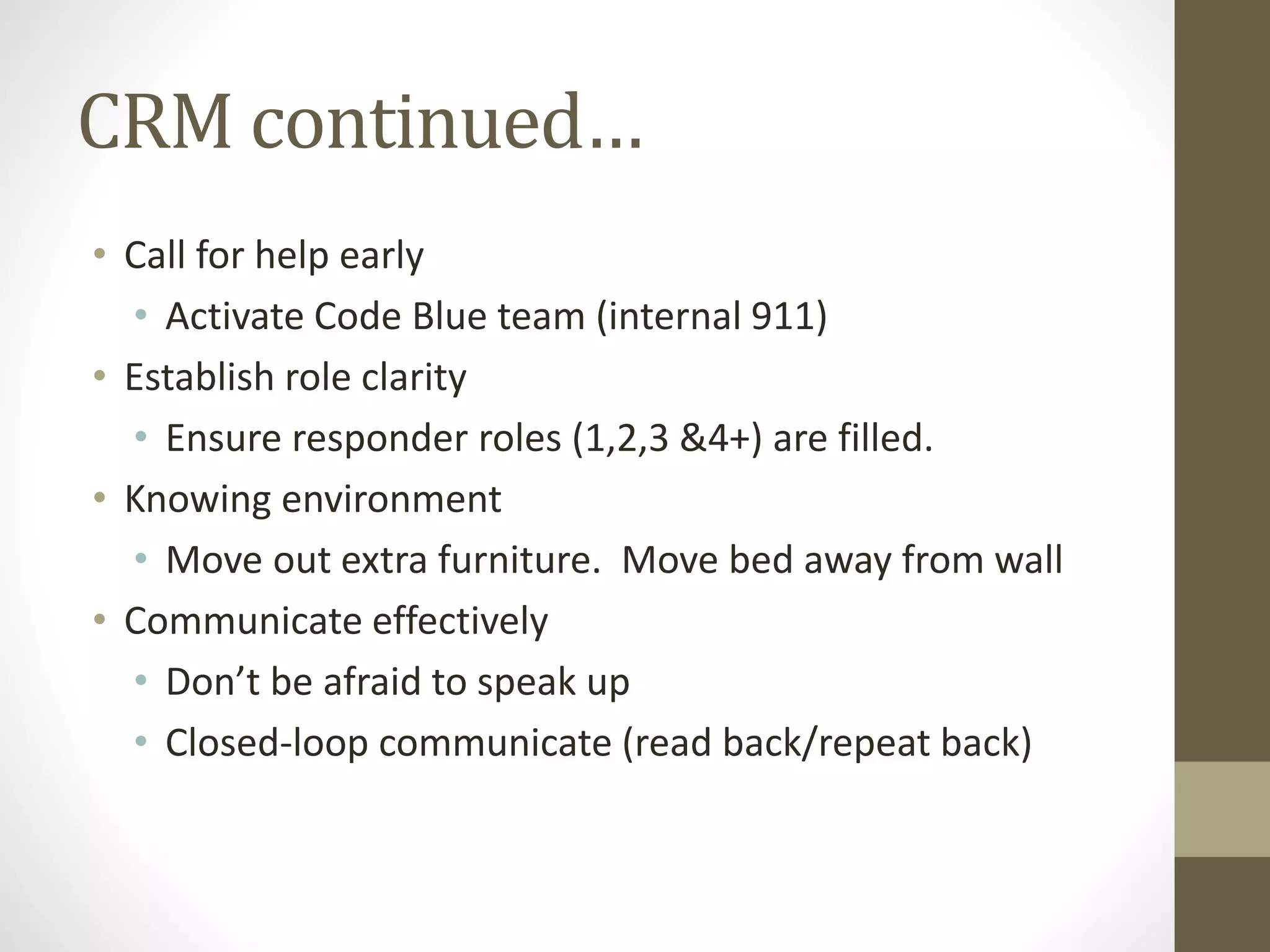 Before the Code Blue Team Arrives Powerpoint (Final) | PPTX