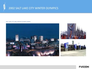 2002 SALT LAKE CITY WINTER OLYMPICS
SALT LAKE CITY 2002 WINTER OLYMPIC GAMES
 