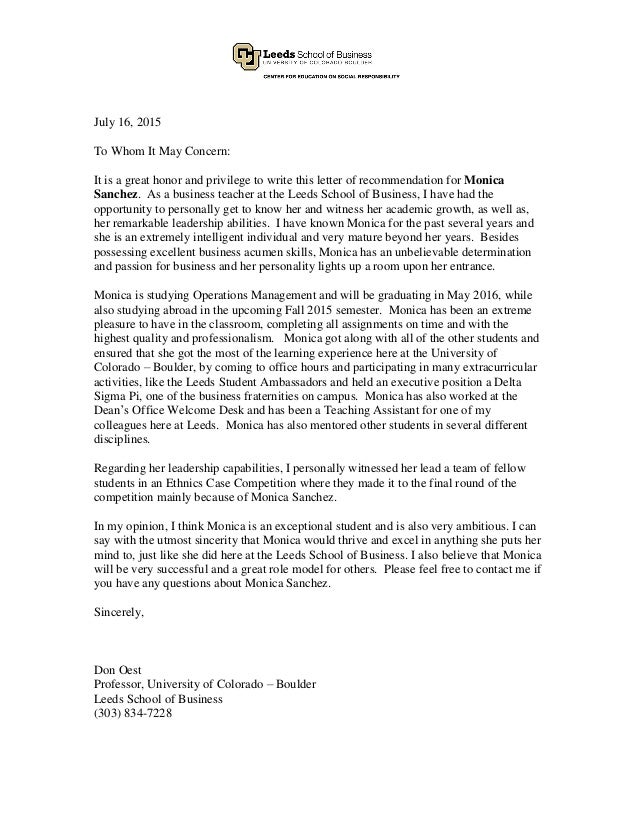 from don oest letter of recommendation cu boulder recommendation letter