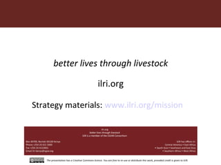 Improving livestock productivity and resilience in Africa: Application of genetic technologies and challenges