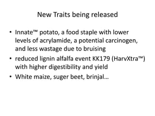ASSAf Panel: Regulatory implications of new genetic engineering technologies