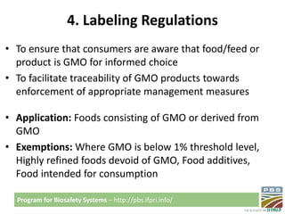 Biosafety regulatory framework in Kenya 