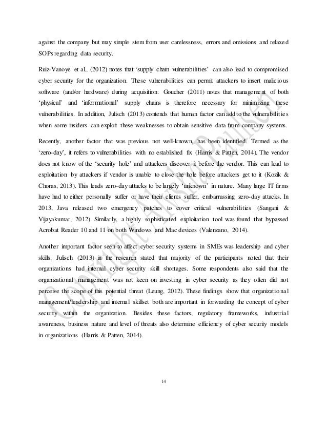 Cyber security phd thesis