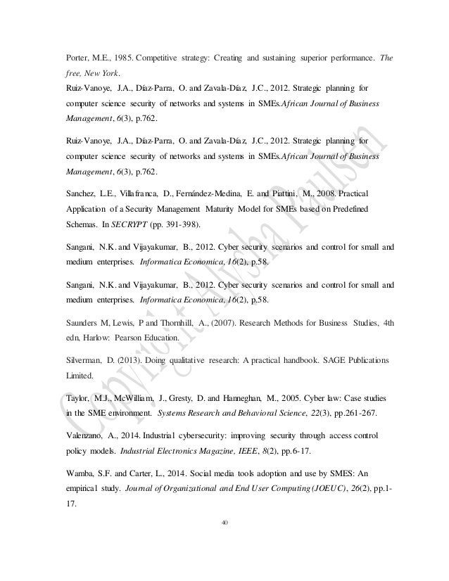 Computer security dissertation