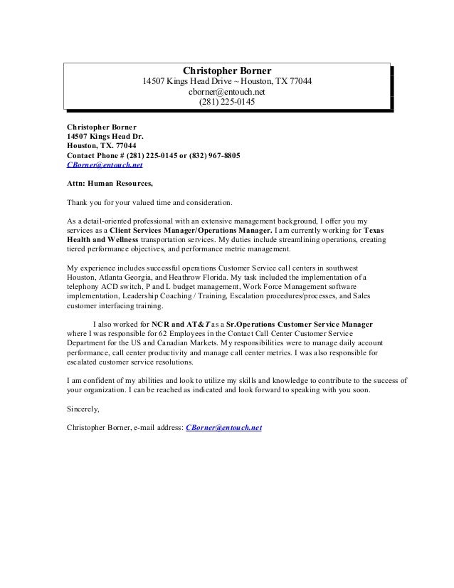 christopher borner 2017 cover letter client services cover letter