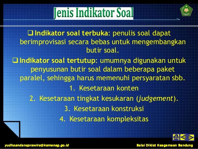 B 4 Penilaian Pengetahuan