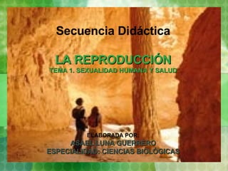 Secuencia Didáctica LA REPRODUCCIÓN TEMA 1. SEXUALIDAD HUMANA Y SALUD ELABORADA POR: ASAEL LUNA GUERRERO ESPECIALIDAD: CIENCIAS BIOLÓGICAS 