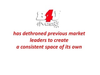 CHANNEL PERFORMANCE b4u MUSIC CHANNEL PERFORMANCE b4u MUSIC CHANNEL PERFORMANCE b4u MUSIC CHANNEL PERFORMANCE b4u MUSIC MOST WATCHED  channel v bindaas 9 x m 9xm haresh chawla mtv sandeep dahiya aditya swamy youth brand tam  number one show prime time aawaaz de kahan hai purani jeans radio mirchi classic songs music india peoplmeter system  air time viacom 18 vbs brand solutions airtime winner  content distribution and syndication programming vikas varma verma kalyan sundaram ashok shenoy kevin rego mittal sunil rora redefining youth gec hindi speaking TG target group CS cable and satellite  Top line marketing guru machine wiz award awards classic evergreen songs concept profit effective rate ER sponsorship darshan bhatt screwwala ronnie screwvala  Broadcast television idiot box rattings winner winner winner winner winner winner  