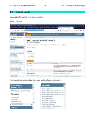 B4X JavaObject and NativeObject | PDF