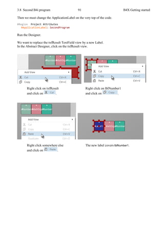 B4X Programming Gettings Started v1.9 | PDF