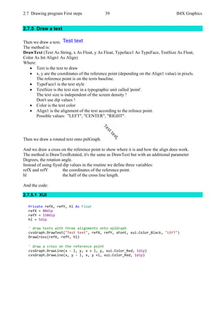 B4X Graphics Programming | PDF