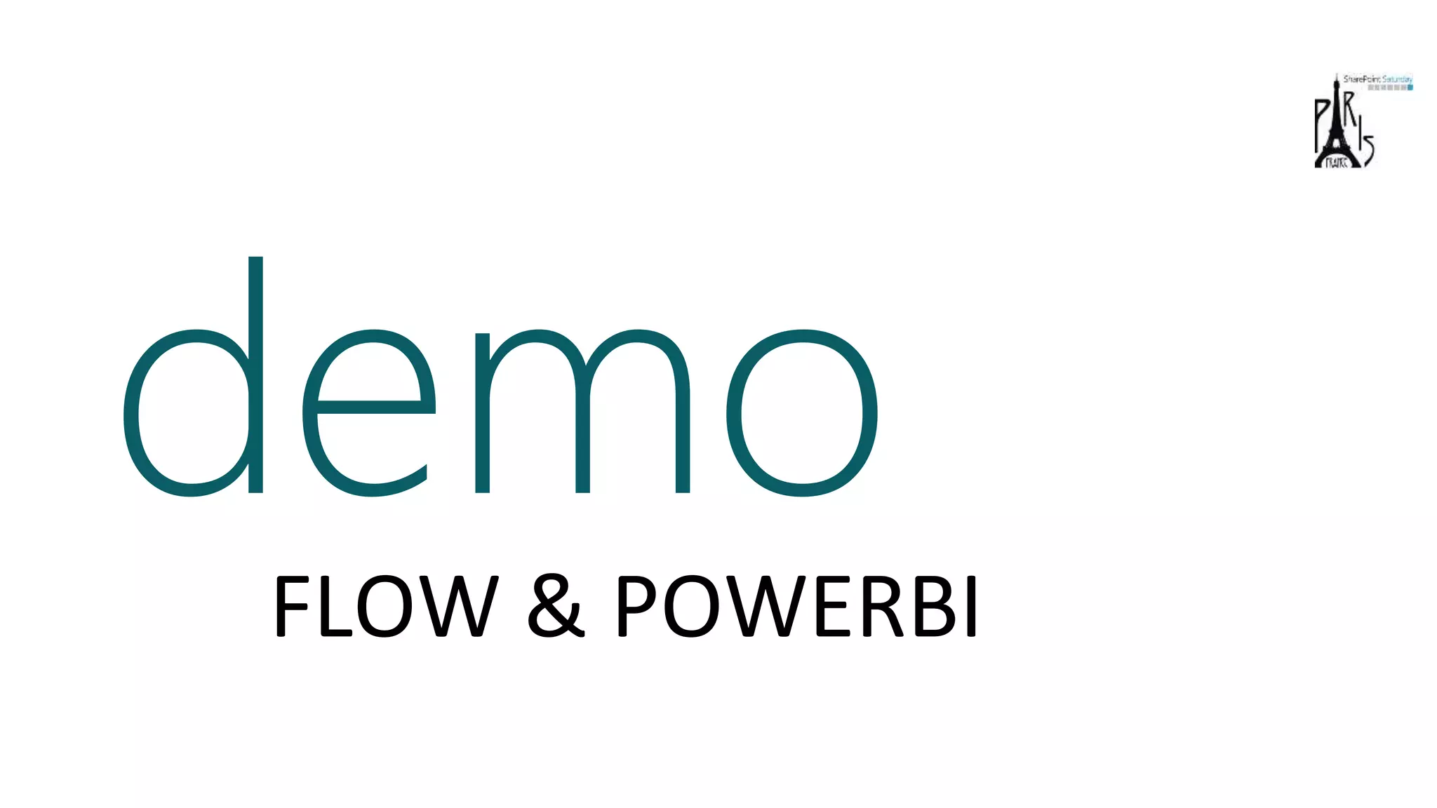 demoFLOW & POWERBI
 