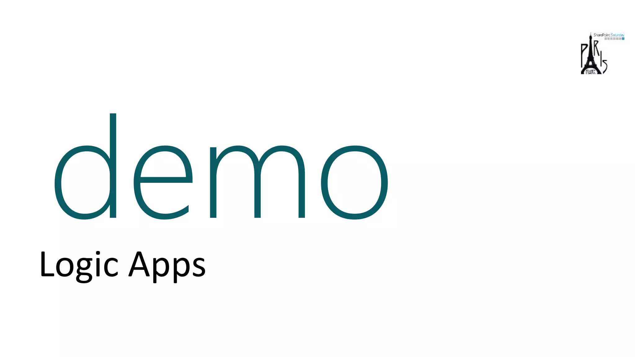 demoLogic Apps
)
 