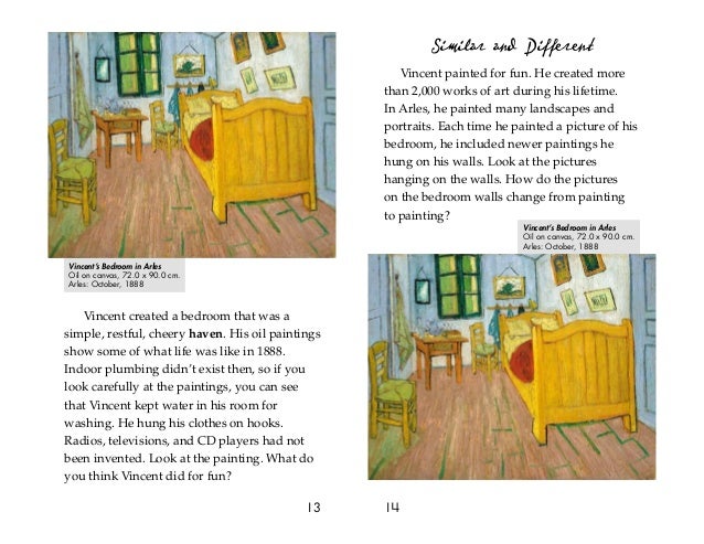 B5 Literature Book Vincent S Bedroom