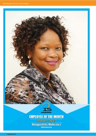 6 Newsletter 2015
6 Newsletter 2015
Information Services Newsletter
 